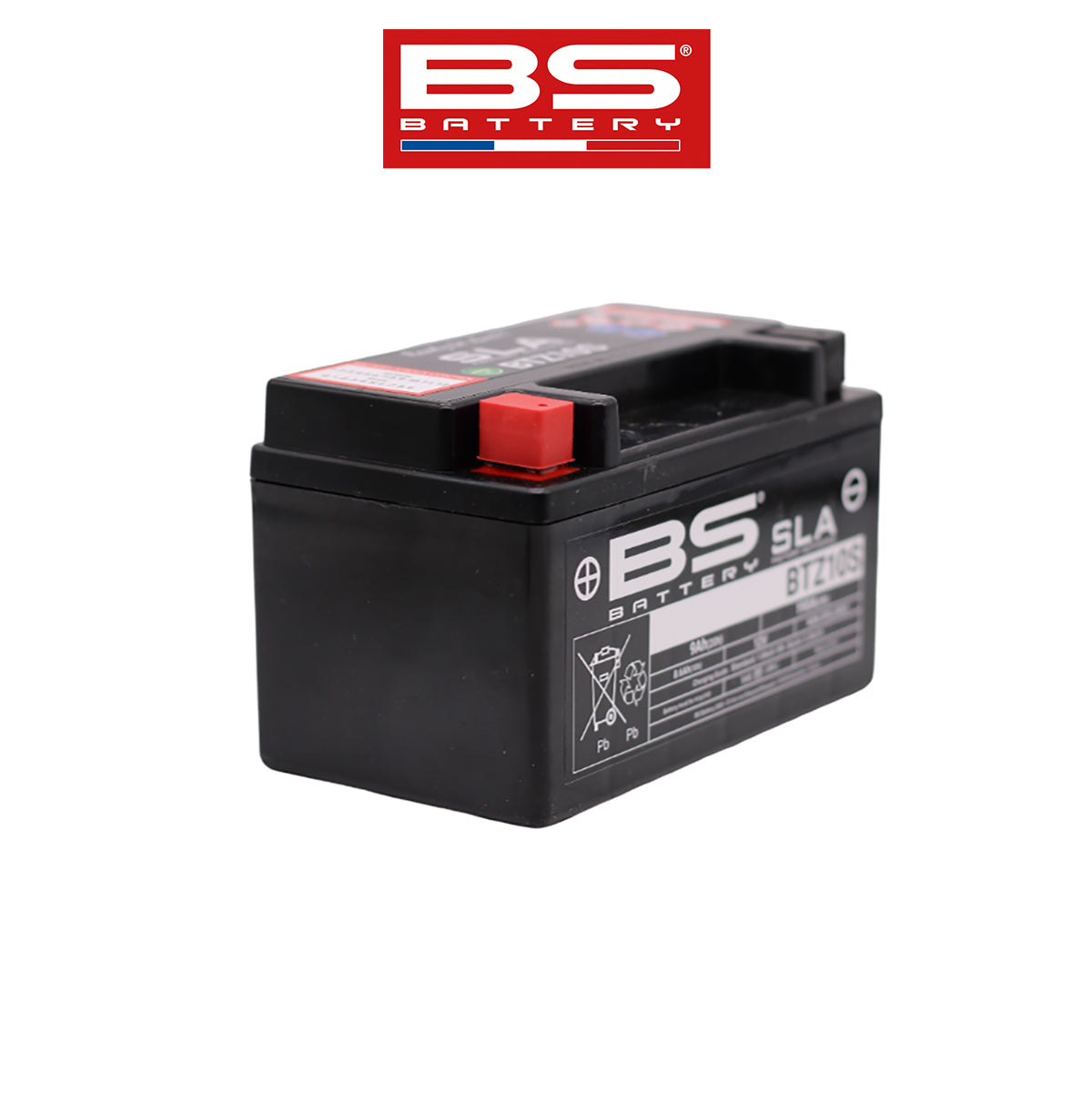 Batería Para Moto BTZ10S BS - 12V, Sellada Y Libre De Mantenimiento (SLA)