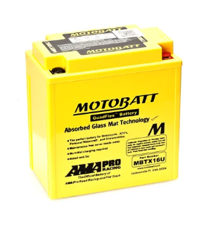 BATERIA AGM MOTOBATT MBTX16U 19Ah CCA270