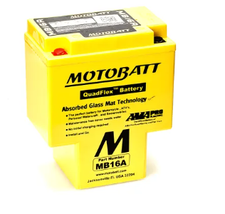 BATERIA AGM MOTOBATT MB16A 19Ah CCA220