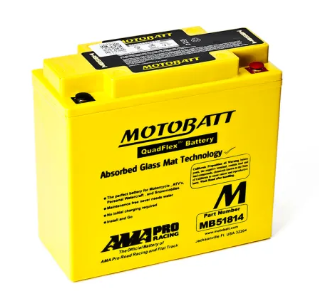 BATERIA AGM MOTOBATT MB51814 21Ah CCA235