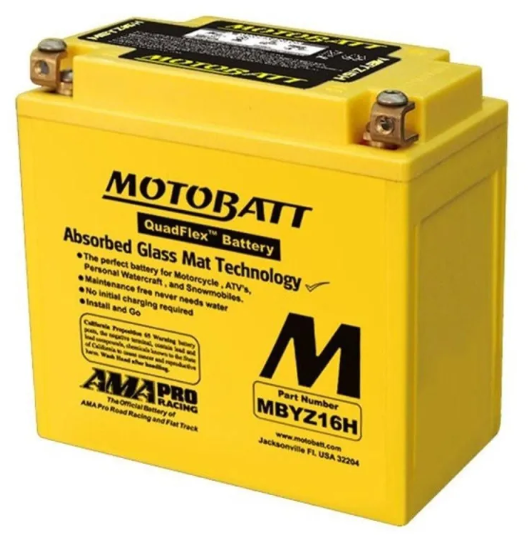 BATERIA AGM MOTOBATT MBYZ16H 16.5Ah CCA240