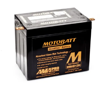 BATERIA AGM MOTOBATT MBHD12H 33Ah CCA420