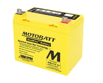 BATERIA AGM MOTOBATT MBU1R-35 35Ah CCA420