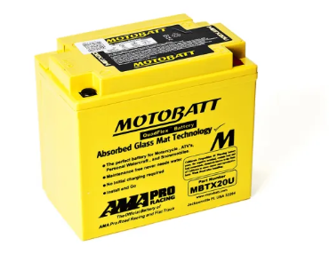 BATERIA AGM MOTOBATT MBTX20U 21Ah CCA320