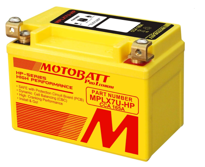 BATERIA MOTOBATT PRO-LITHIUM MPLX7U 2.2Ah CCA165