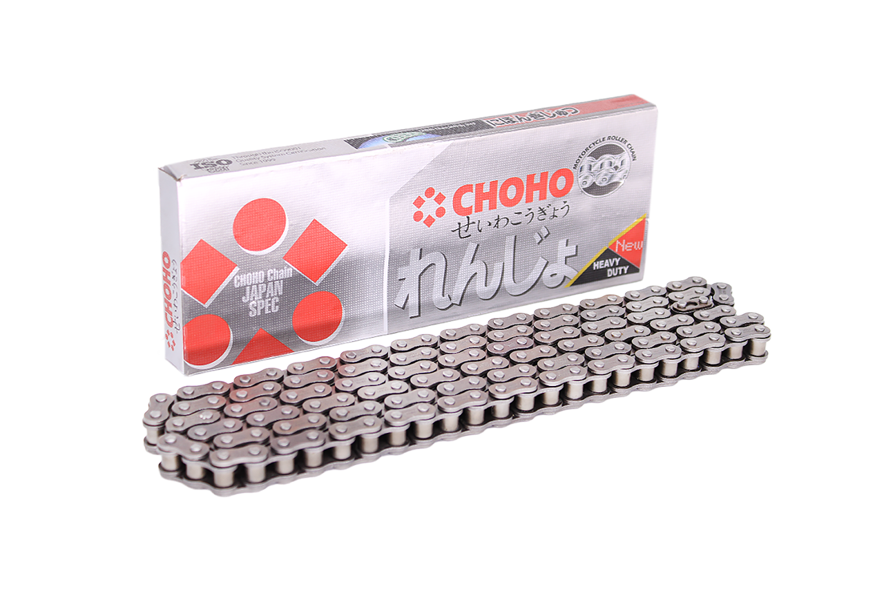 Cadena CHOHO Reforzada Buje Sólido 428HS-124L