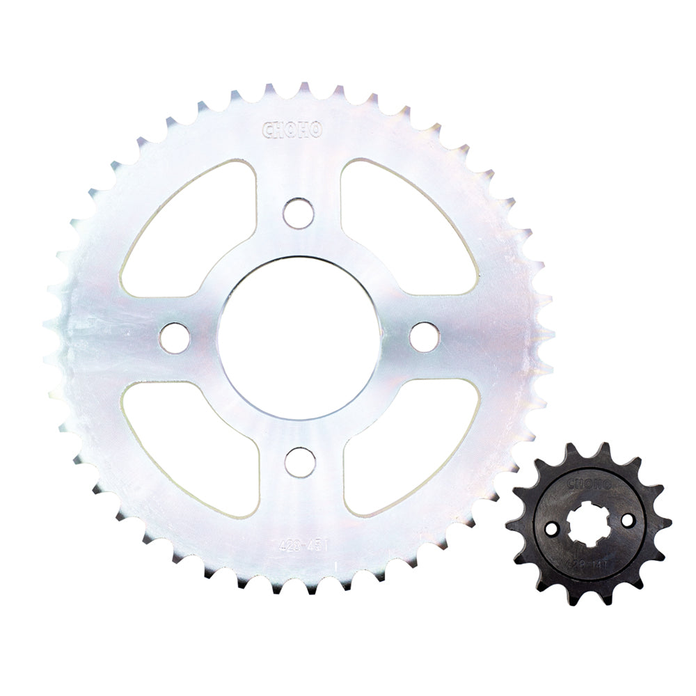 Kit de arrastre boxer bm 150 torque extra CHOHO | 45T/14T 428H-132L reforzado