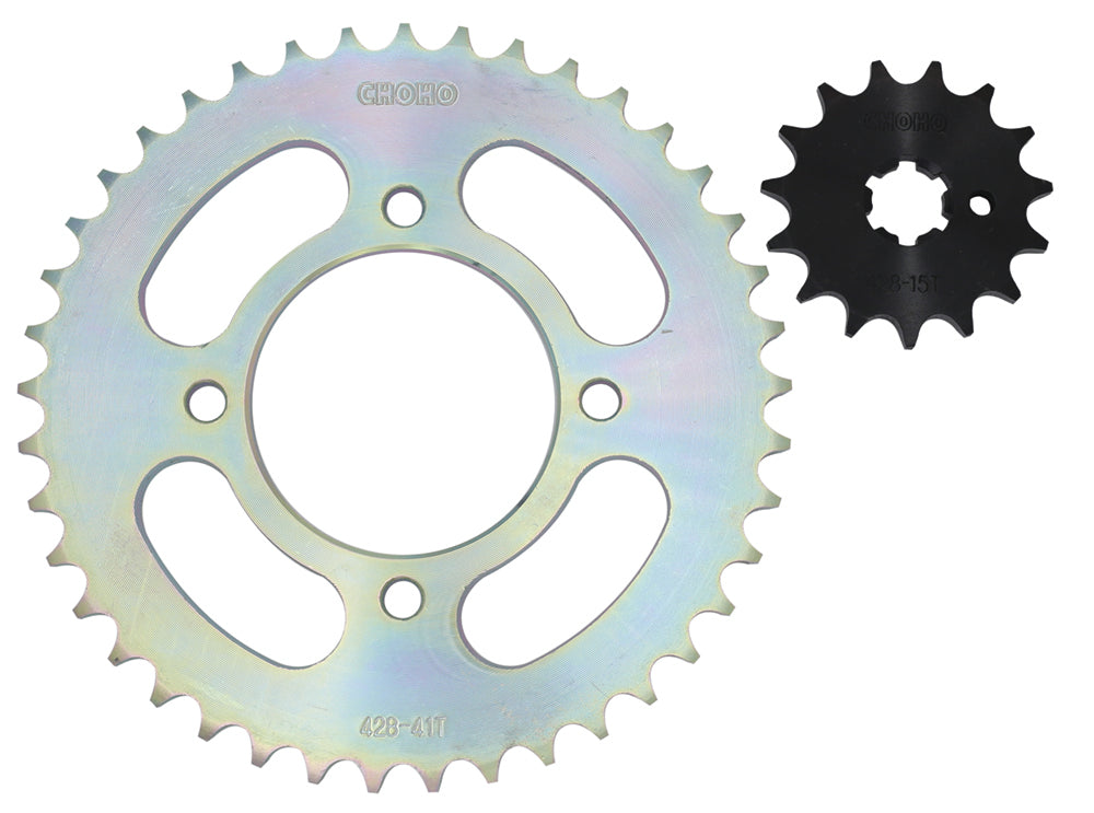 Kit de arrastre crypton 115 CHOHO | 41T/15T 428H-120L reforzado