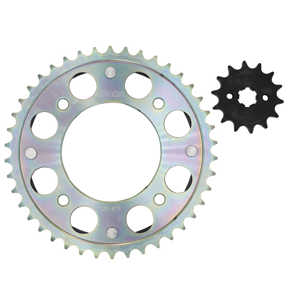 Kit de arrastre cb110 CHOHO | 42T/14T 428H-120L reforzado