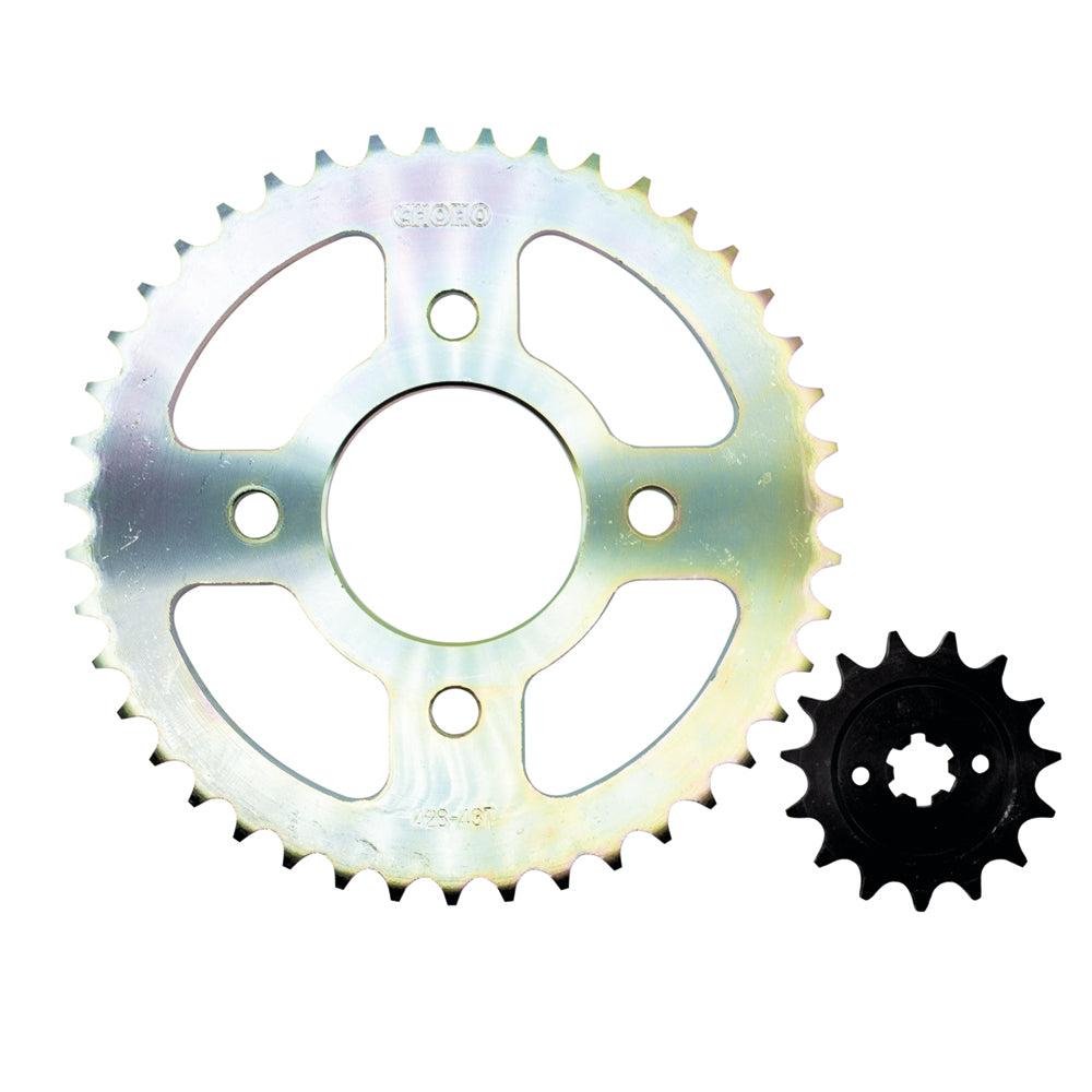 Kit de arrastre ns 125 pulsar velocidad extra CHOHO | 43T/15T 428H-132L reforzado