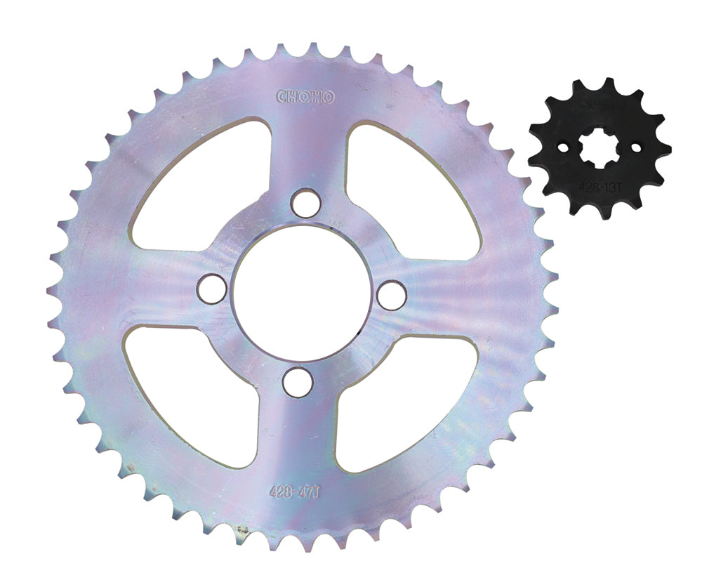 Kit de arrastre boxer ct 100 2011 CHOHO | 47T/13T 428H-120L reforzado