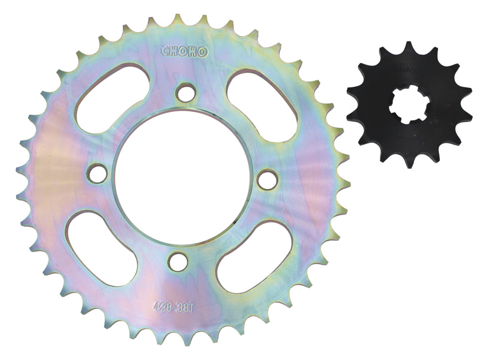 Kit de arrastre rx 100 CHOHO | 38T/14T 428H-120L reforzado