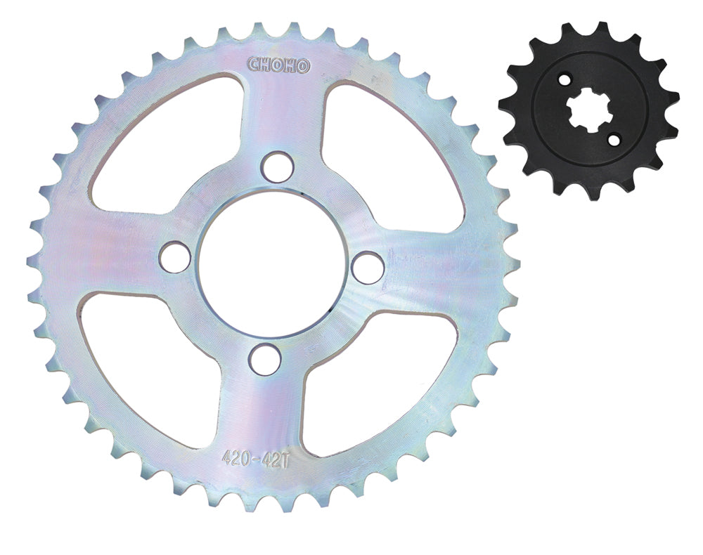 Kit de arrastre discover 100 sport CHOHO | 42T/15T 420H-122L reforzado