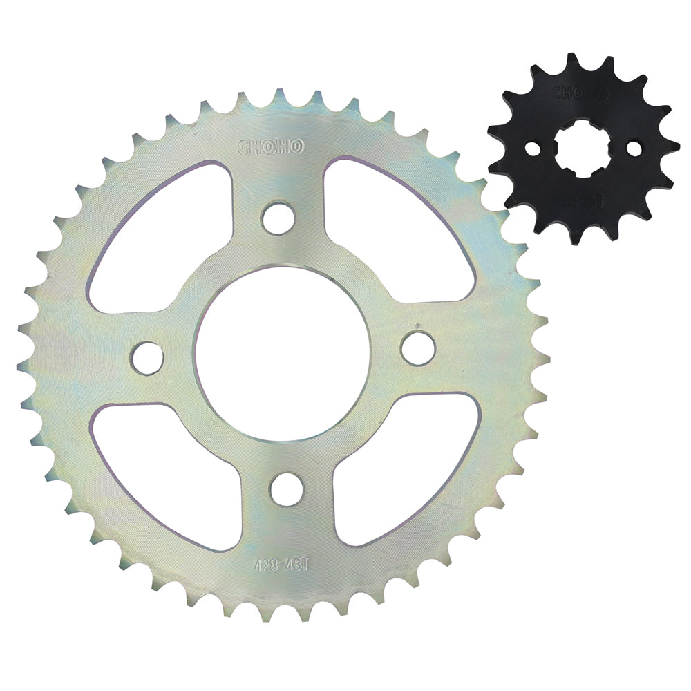 Kit de arrastre honda cbf 150 CHOHO | 43T/15T 428H-132L reforzado