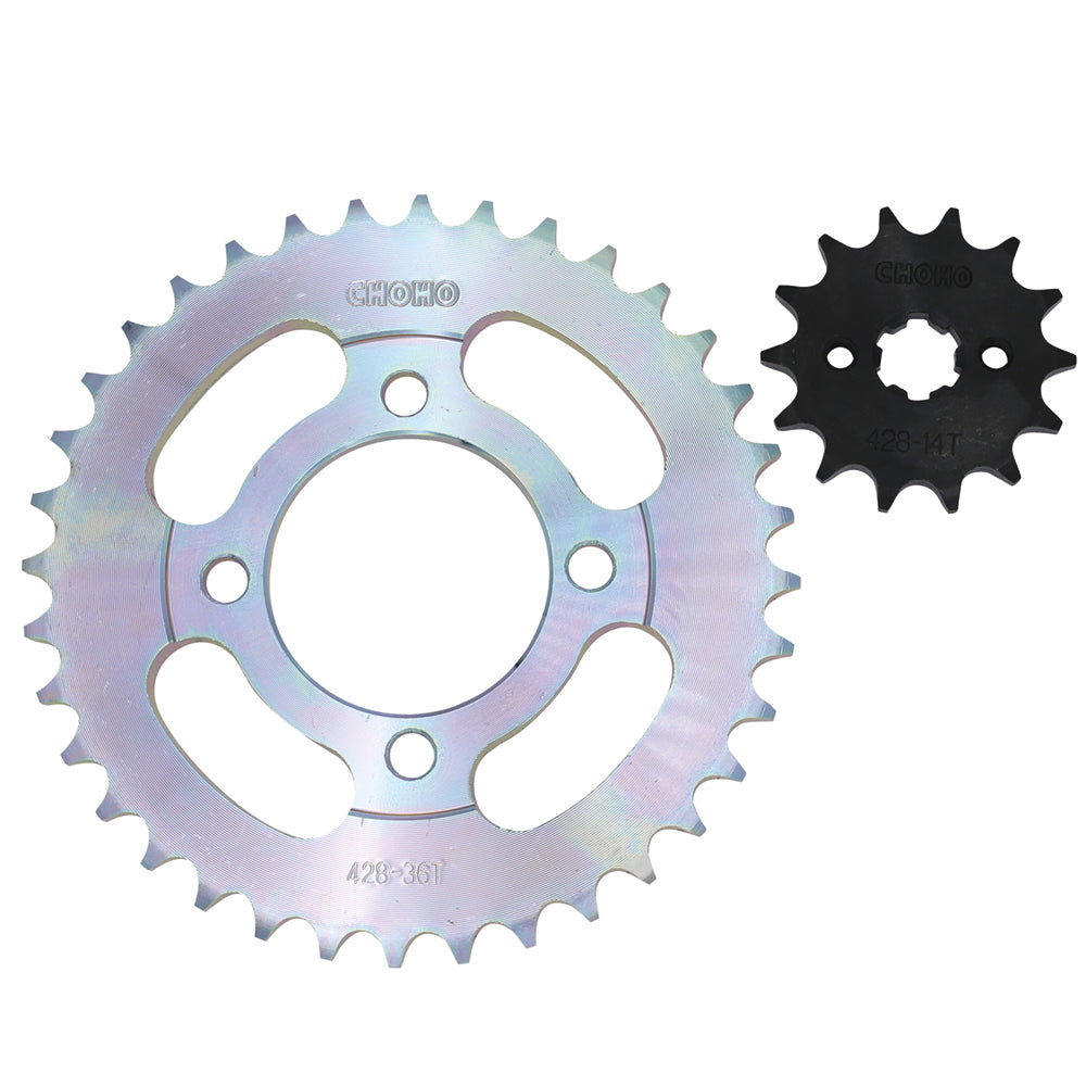 Kit de arrastre akt 110 CHOHO | 36T/14T 428HO-132L Oring