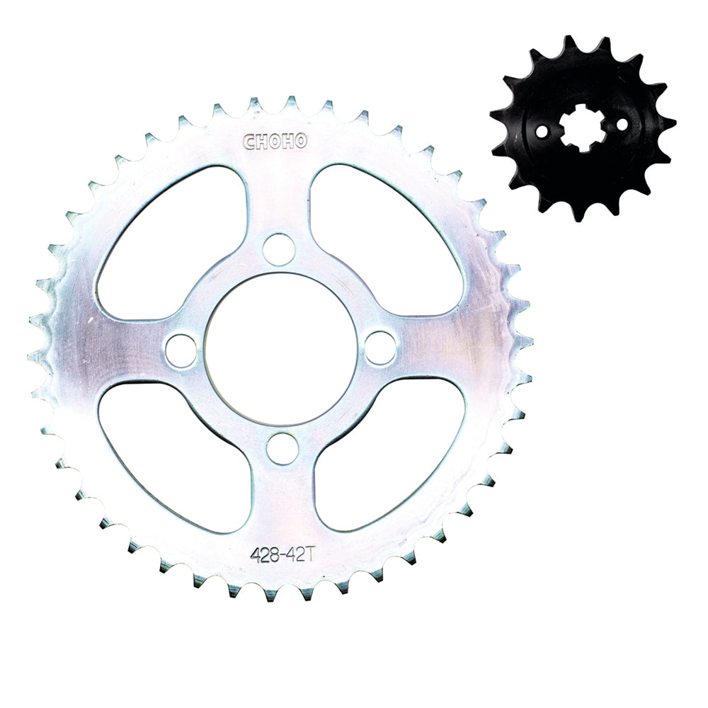 Kit de arrastre xcd 125 CHOHO | 42T/15T 428-122L Sencilla