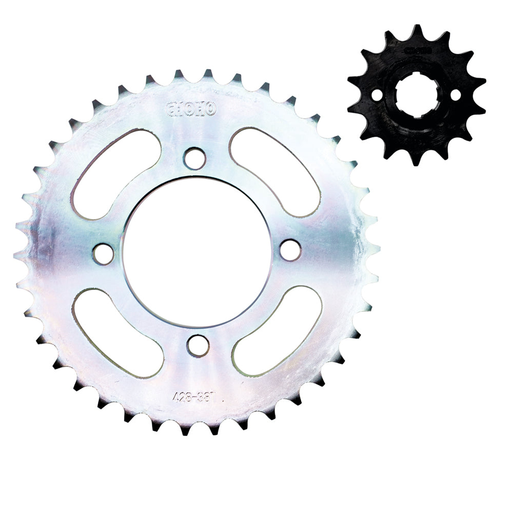 Kit de arrastre akt evo r3 velocidad CHOHO | 38T/14T 428H-124L reforzado