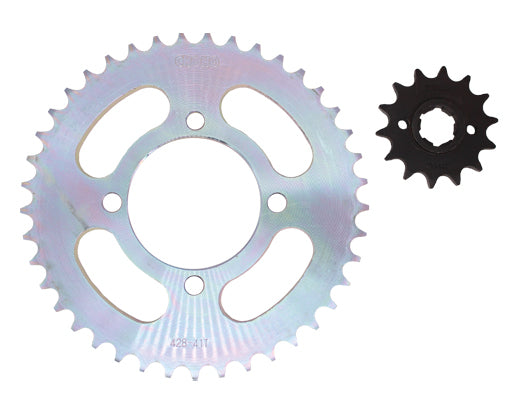 Kit de arrastre akt evo r3 CHOHO | 41T/14T 428H-124L reforzado