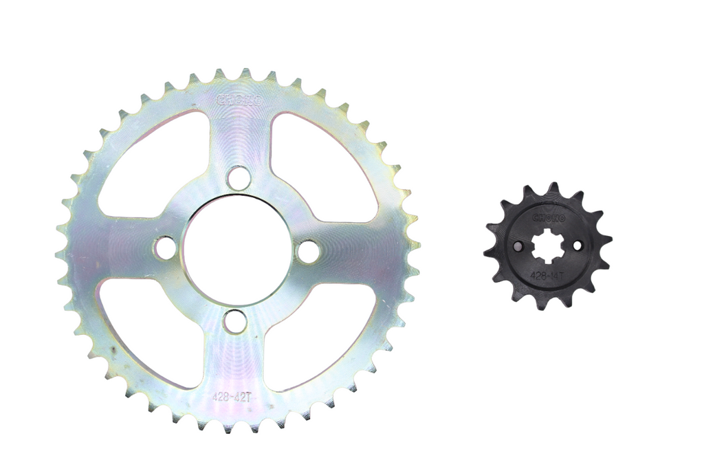 Kit de arrastre xcd 125 CHOHO | 42T/14T 428H-132L reforzado