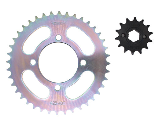 Kit de arrastre akt cr4 125 CHOHO | 40T/14T 428H-124L reforzado