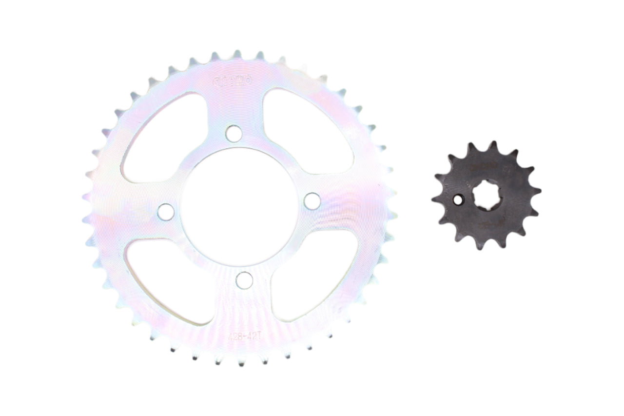 Kit de arrastre ycz 110 CHOHO | 42T/14T 428H-114L reforzado