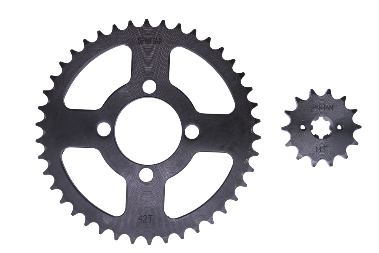 Kit de arrastre BOXER CT-07 velocidad SPARTAN | 42T/14T 428H-120L Reforzada