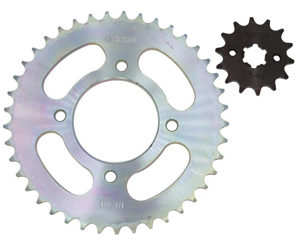 Kit de arrastre gs 150 r suzuki CHOHO | 41T/14T 428HS-124L buje-Solido