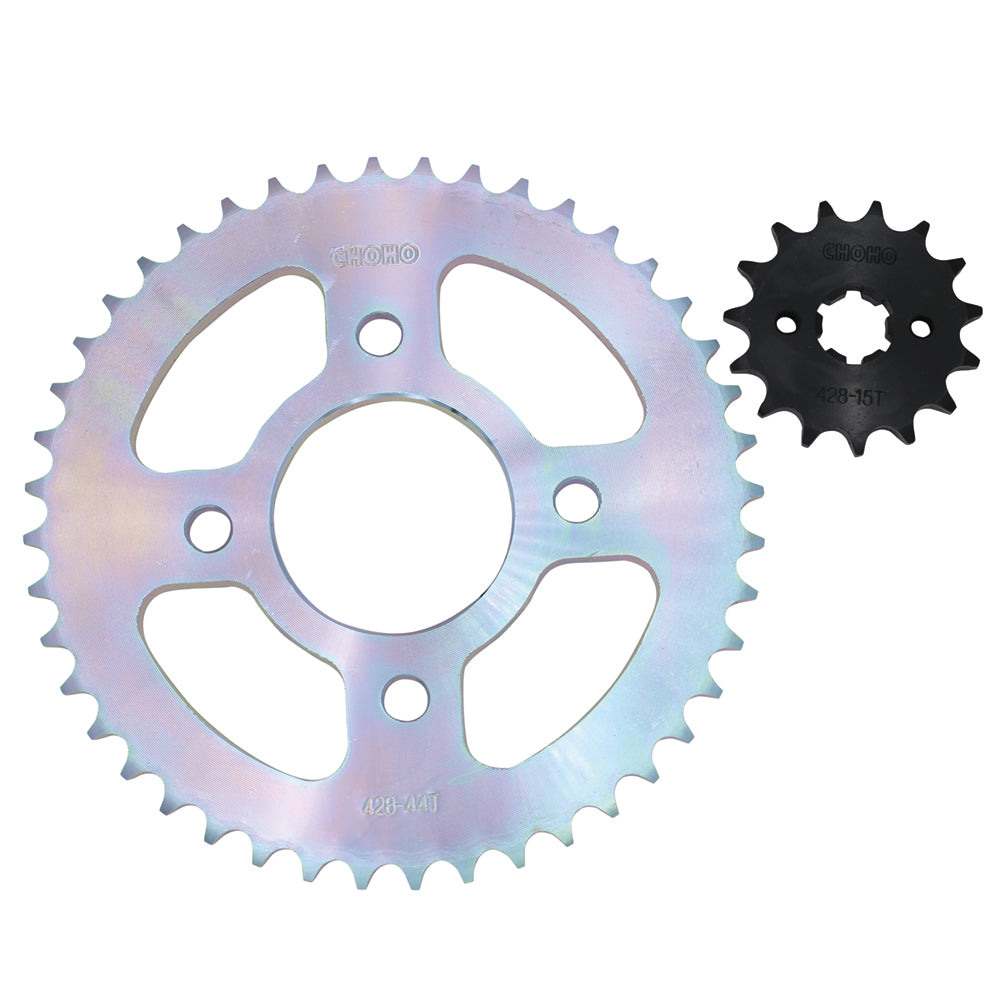 Kit de arrastre pulsar 180 2 CHOHO | 44T/15T 428HS-132L buje-Solido