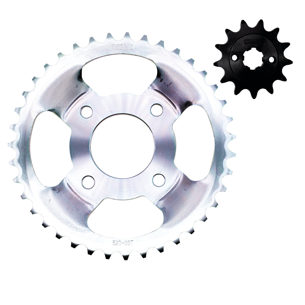 Kit de arrastre mrx 150 concavo CHOHO | 39T/13T 520HS-116L buje-Solido