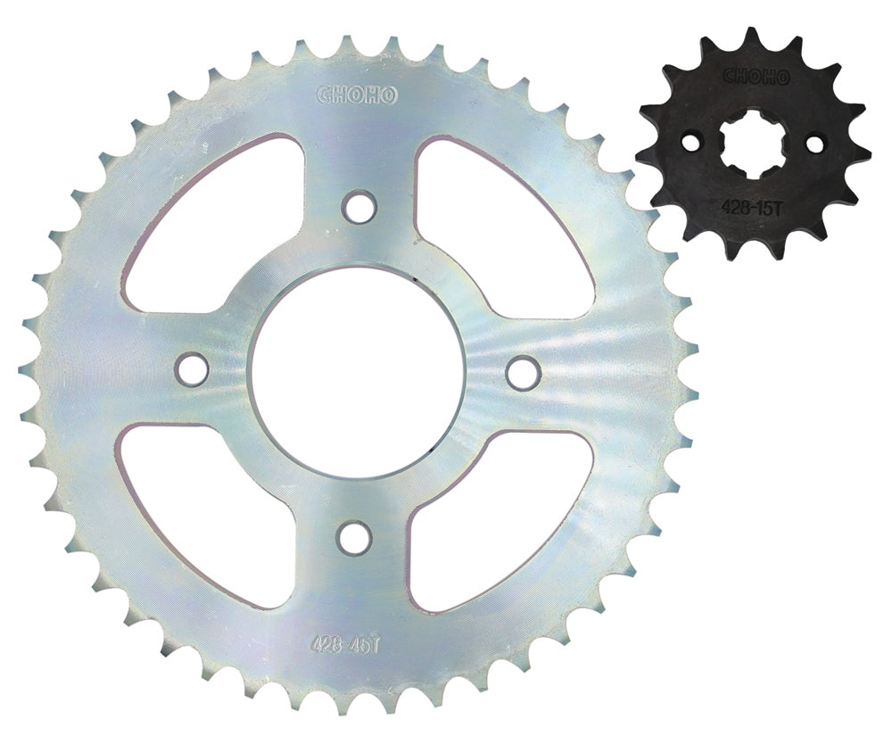 Kit de arrastre gixxer 150 CHOHO | 45T/15T 428HS-132L buje-Solido