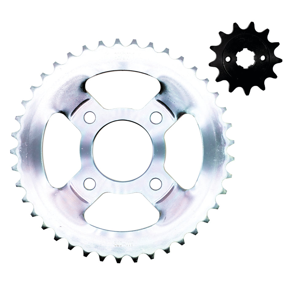 Kit de arrastre mrx 125 concavo CHOHO | 41T/13T 520HS-110L buje-Solido