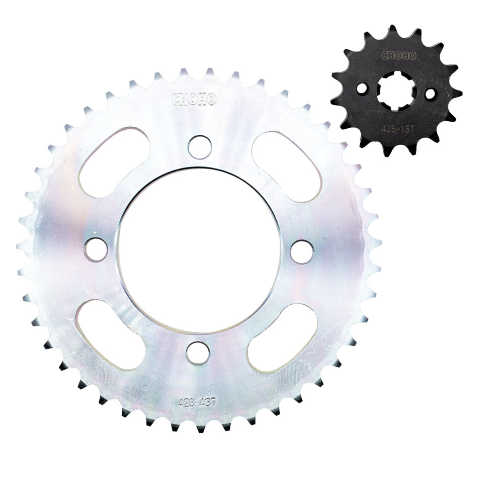 Kit de arrastre suzuki gz 150 CHOHO | 43T/15T 428HS-132L buje-Solido