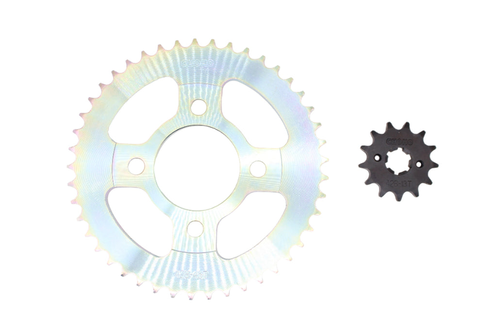 Kit de arrastre apache 160 4v plano CHOHO | 45T/13T 428HS-138L buje-Solido