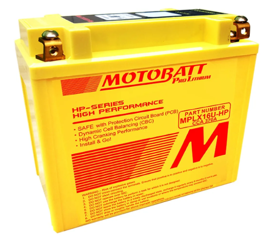 BATERIA MOTOBATT PRO-LITHIUM MPLX16U-P 5Ah CCA370