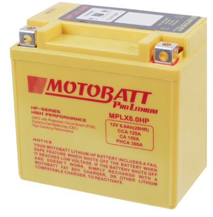 BATERIA MOTOBATT PRO-LITHIUM MPLX6.0-HP 6Ah CCA120