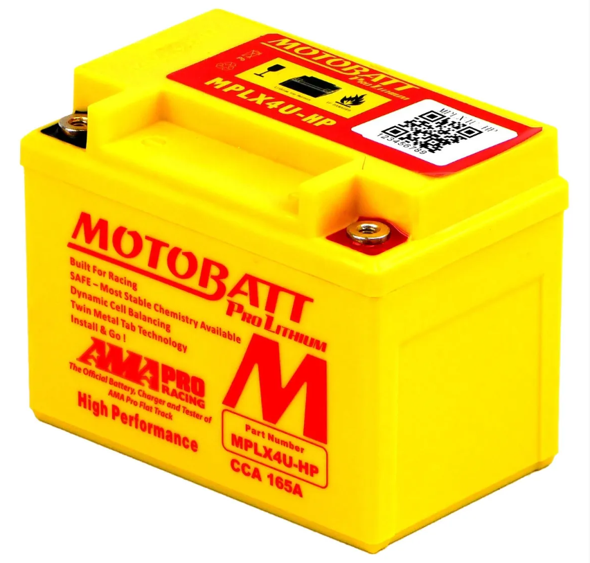 BATERIA MOTOBATT PRO-LITHIUM MLX4UHP-
MAX 4Ah CCA120
