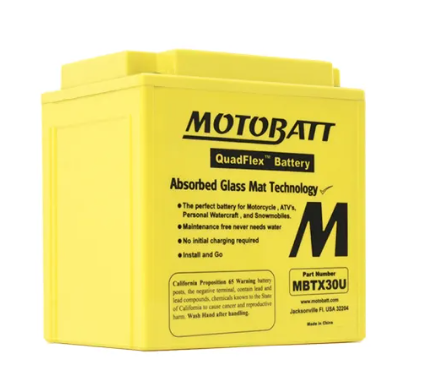 BATERIA AGM MOTOBATT MBTX30U 34Ah CCA440