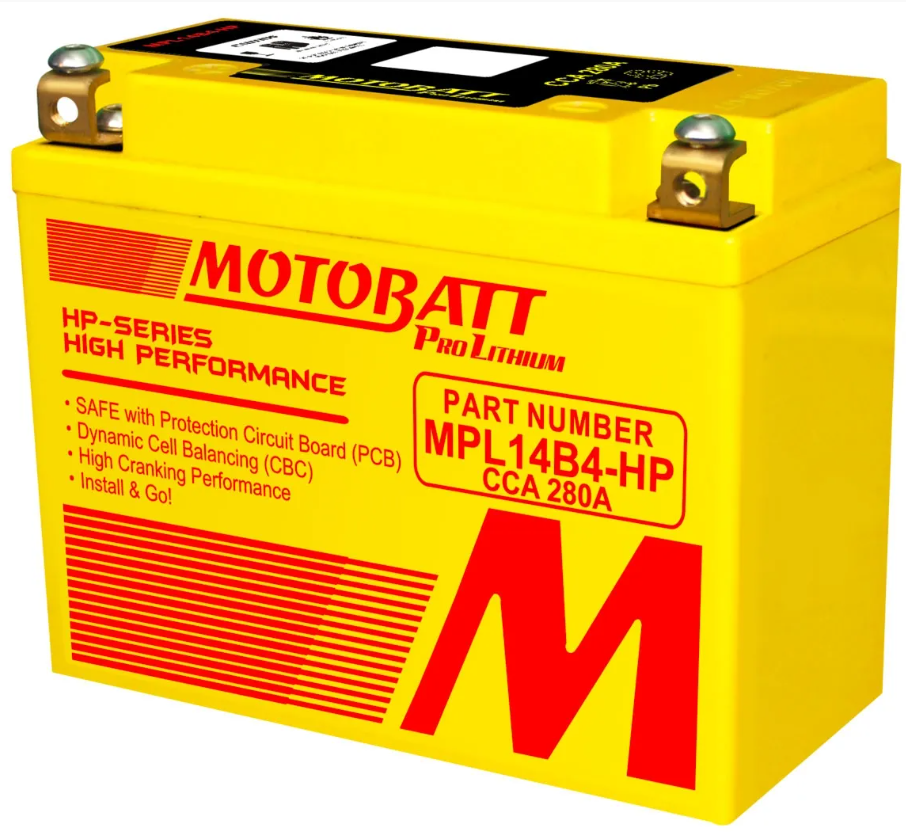 BATERIA MOTOBATT PRO-LITHIUM ML14B4 Ah CCA