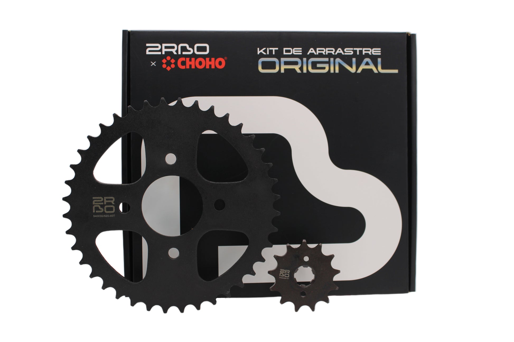 Kit de arrastre trk 502x 2RBO | 44T/14T 525SX2-120L Xring DORADA