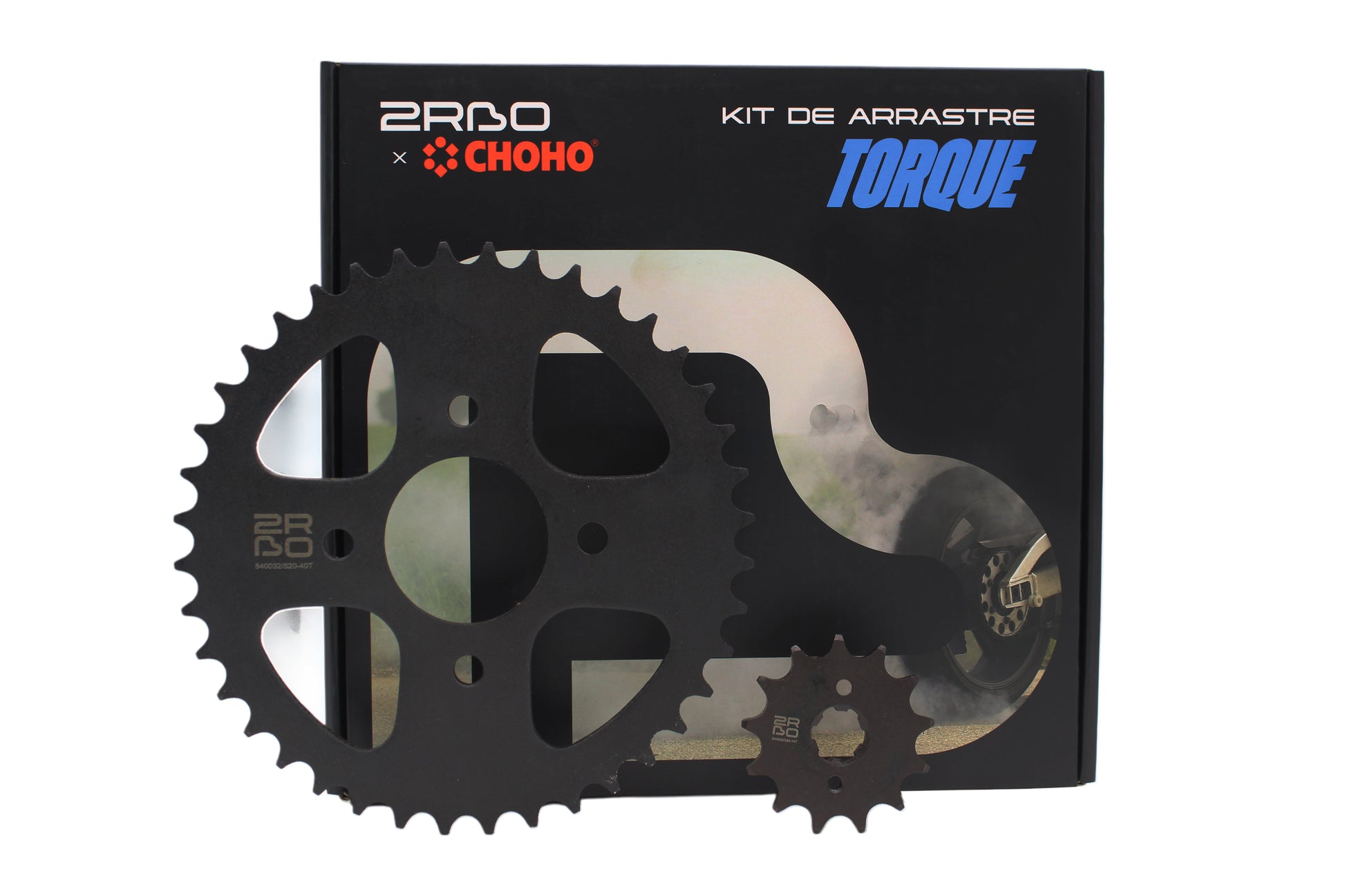 Kit de arrastre fz 16 torque 2RBO | 41T/13T 428HS-130L buje-Solido