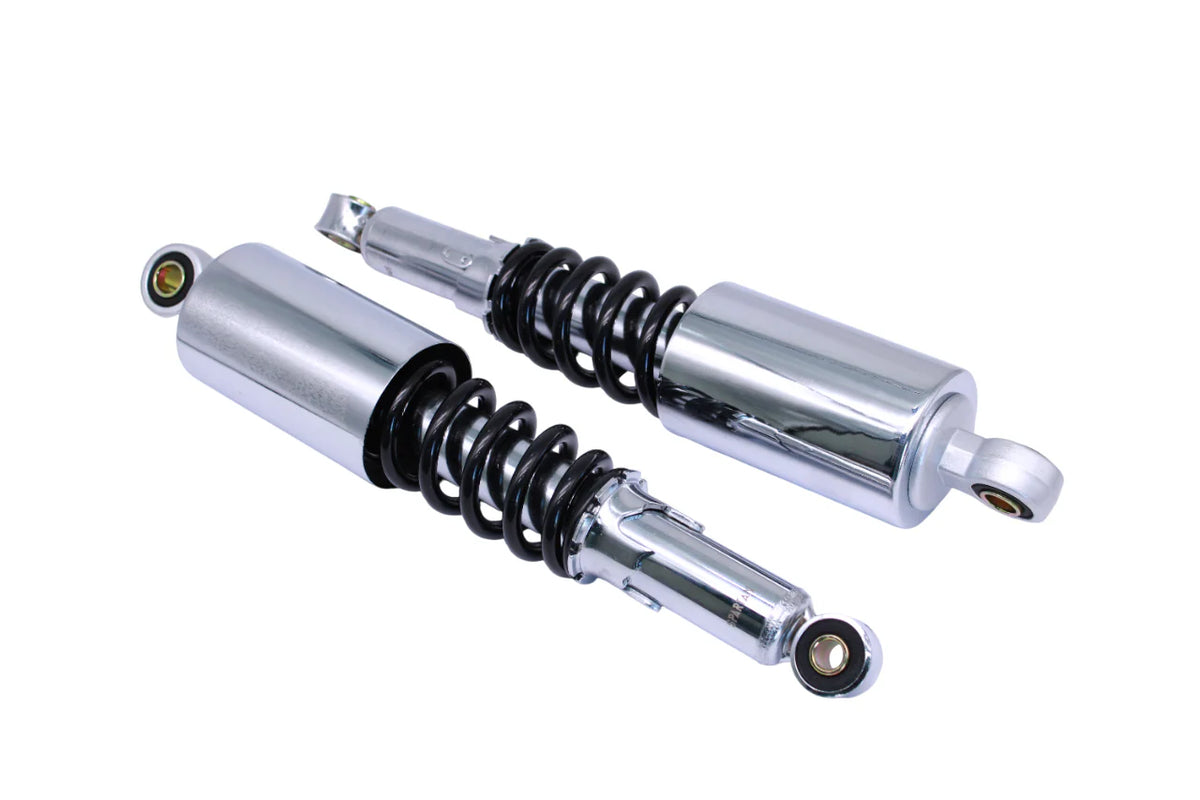 AMORTIGUADOR SPARTAN TRASERO COPA ANCHA NEGRO YAMAHA RX 110/ RX115 SET-2
