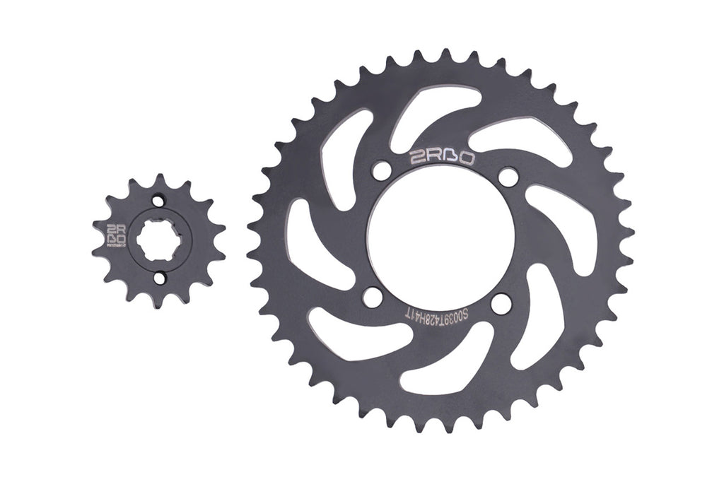 Kit de arrastre akt evo r3 2RBO | 41T/14T 428H-124L reforzado
