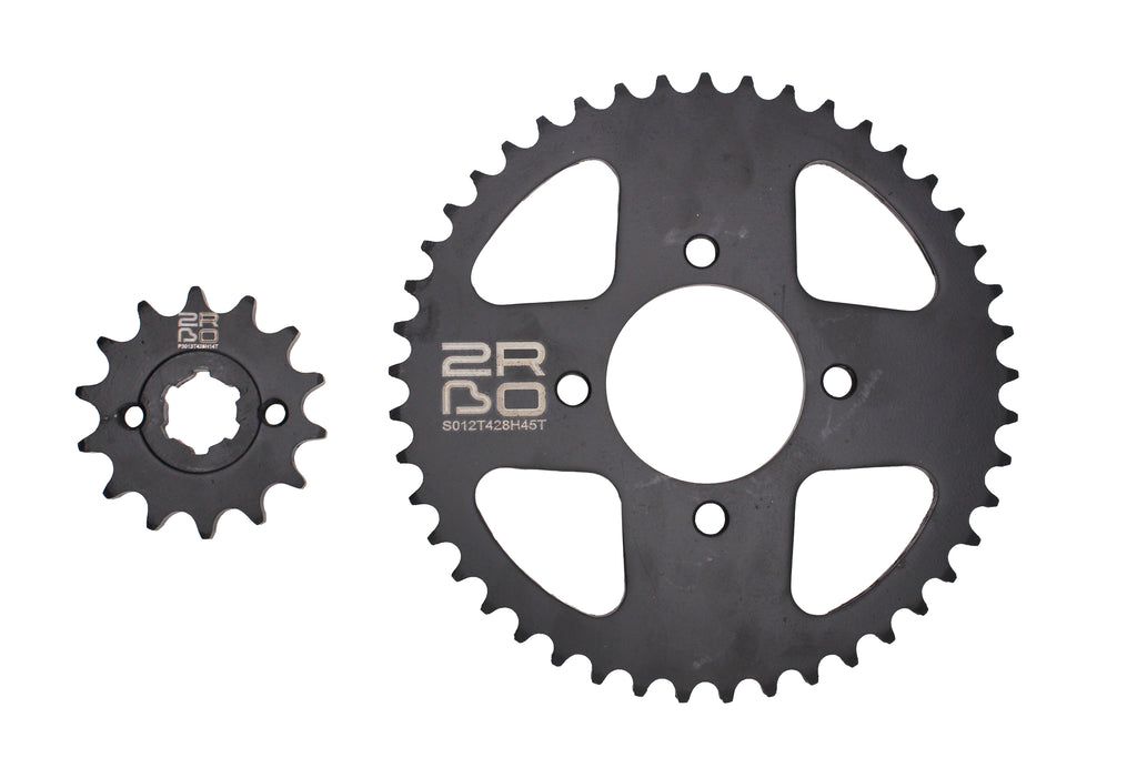 Kit de arrastre akt evo ne 150 2RBO | 45T/14T 428H-132L reforzado