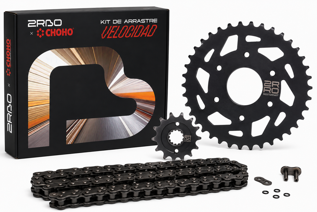 Kit de arrastre dominar 400 2RBO | 45T/15T 520HX-120L Xring
