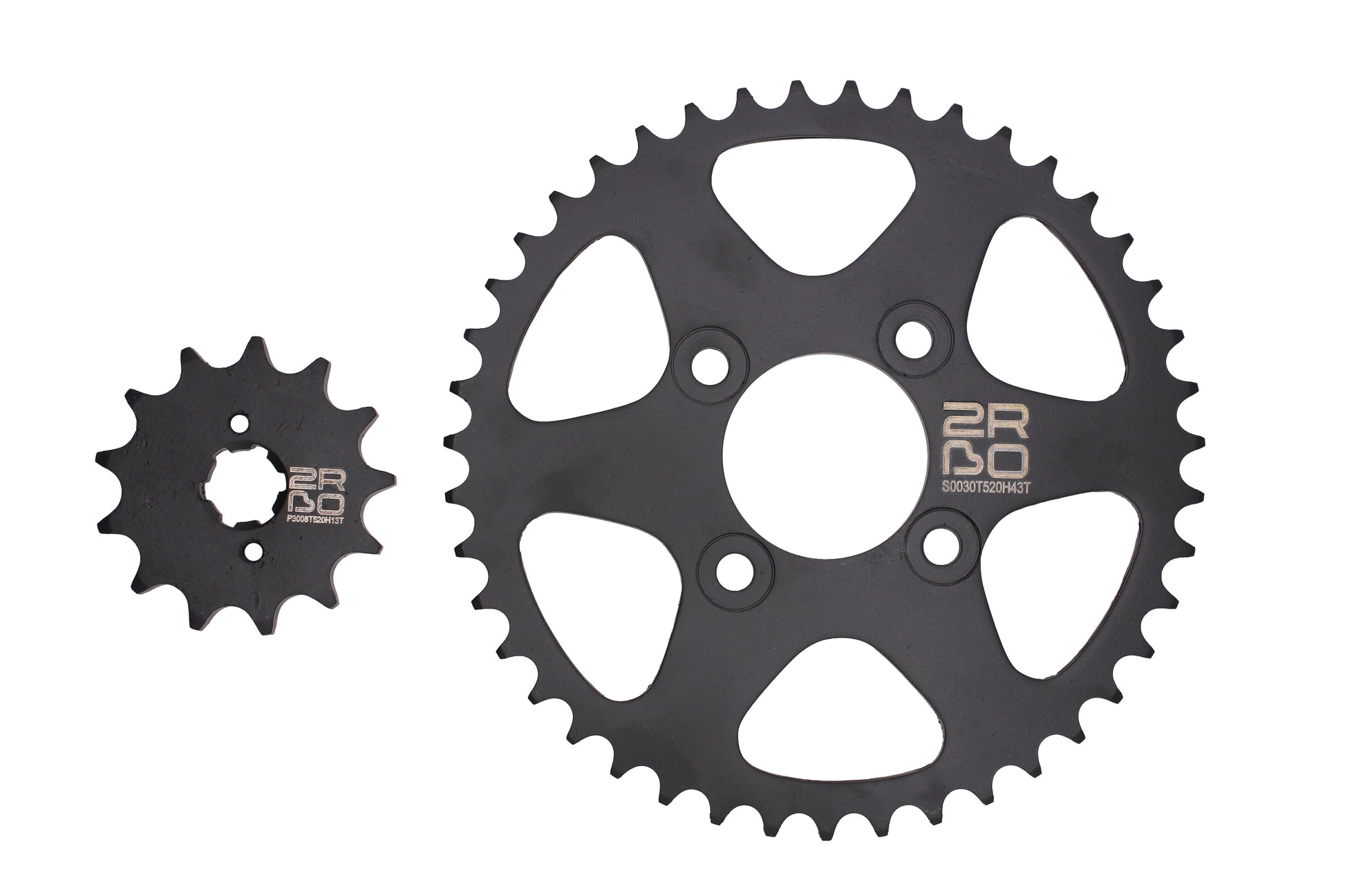 Kit de arrastre apache 200 velocidad extra 2RBO | 43T/13T 520HS-120L buje-Solido