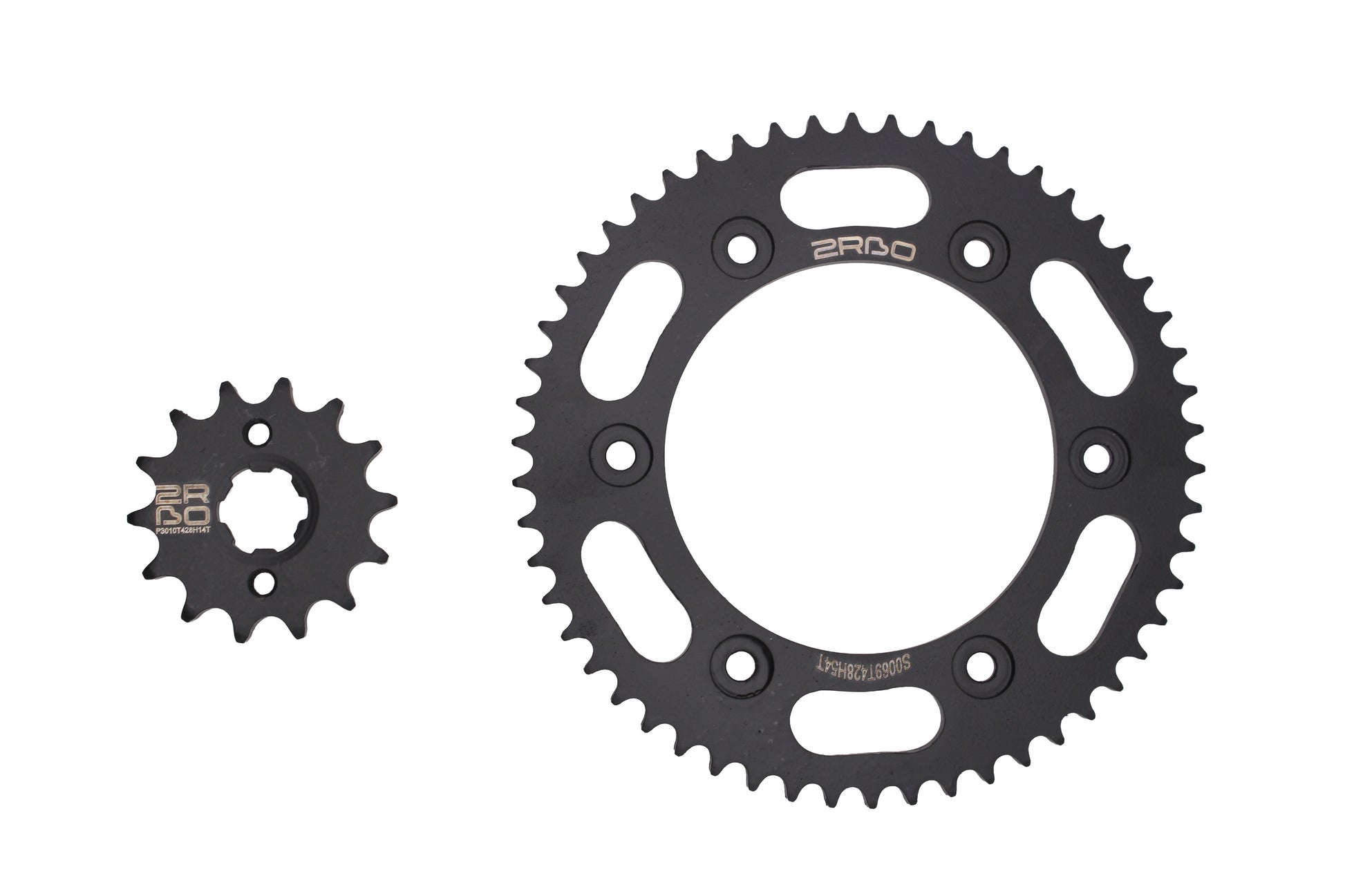 Kit de arrastre xr 150 fuerza maxima 2RBO | 54T/14T 428HS-138L buje-Solido