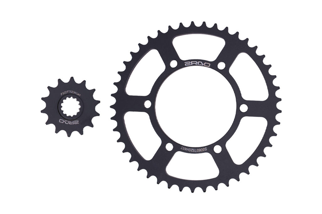 Kit de arrastre z250 kawasaki velocidad 2RBO | 45T/14T 520HO-120L Oring