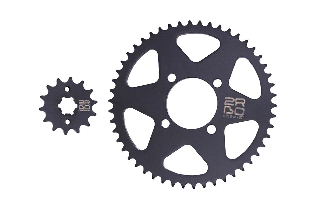 Kit de arrastre xtz 125 2RBO | 50T/14T 428HO-132L Oring