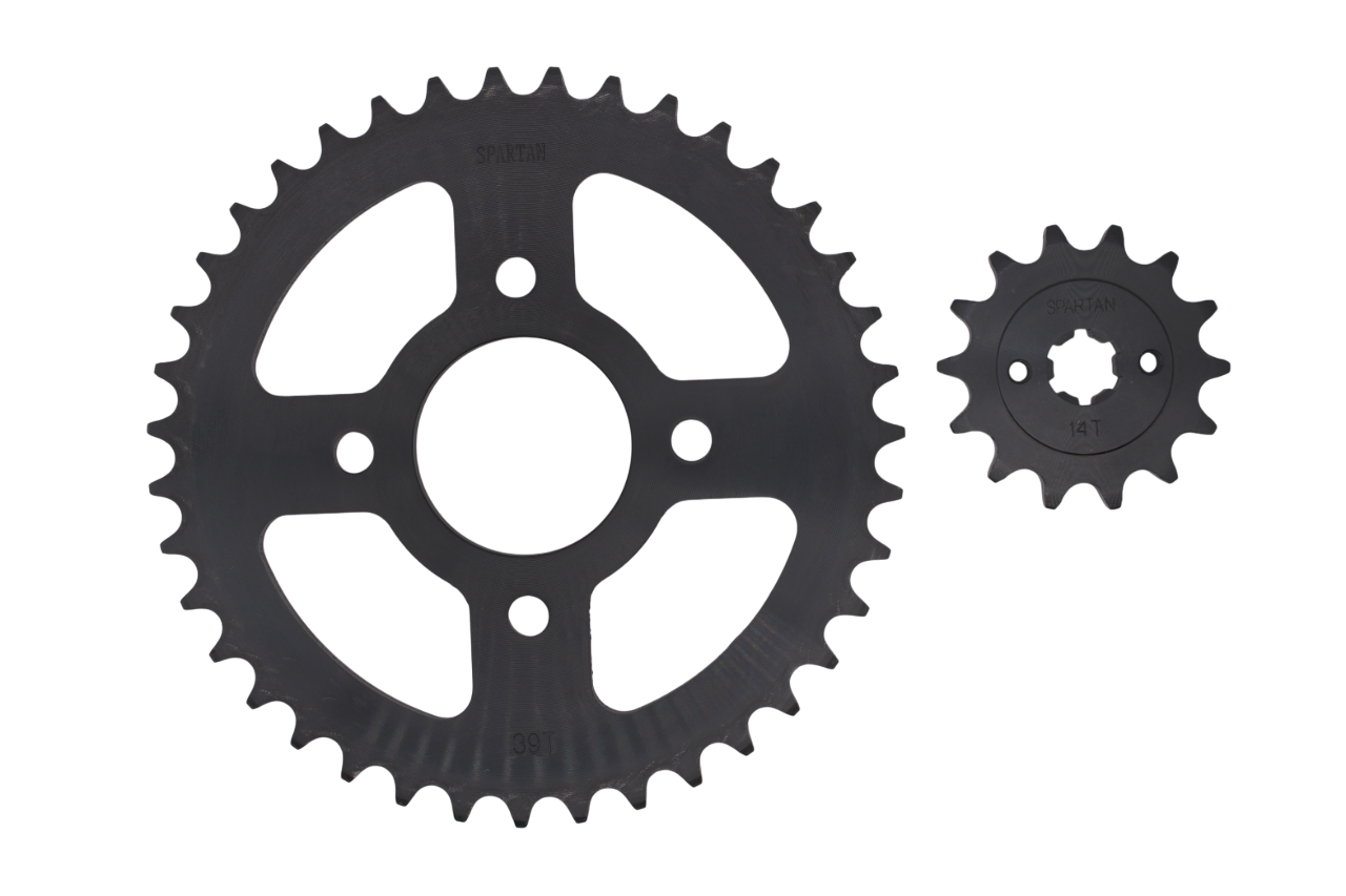 Kit de arrastre pulsar 180 SPARTAN | 39T/14T 520H-110L reforzado