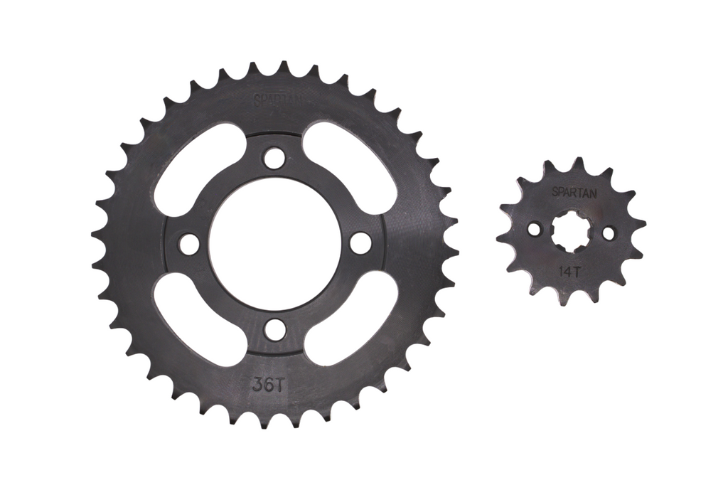 Kit de arrastre akt 110 SPARTAN | 36T/14T 428H-120L reforzado